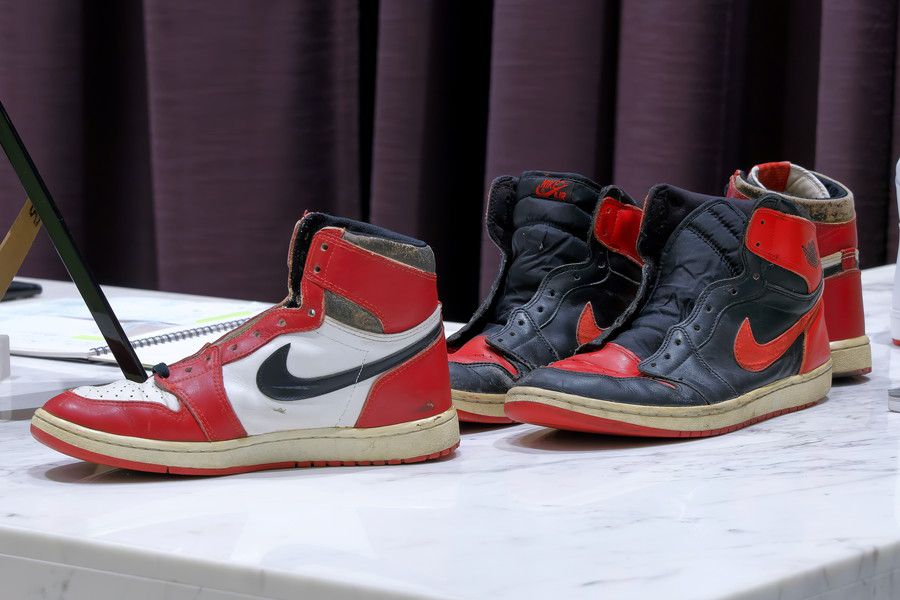 リペア前のAJ1(エアジョーダン1) OG