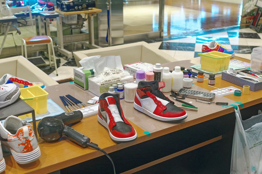スニーカースクール ワークショップのスペース