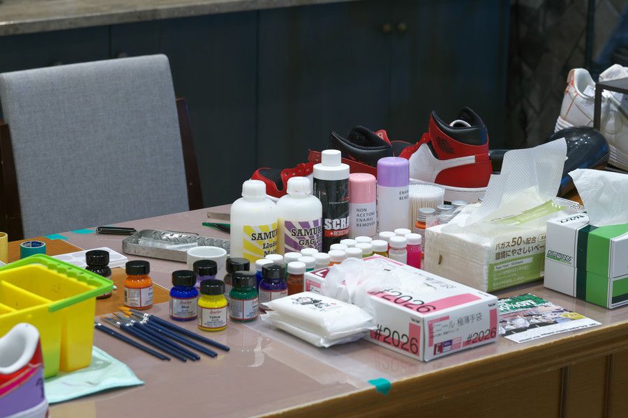 スニーカースクール ワークショップのスペース