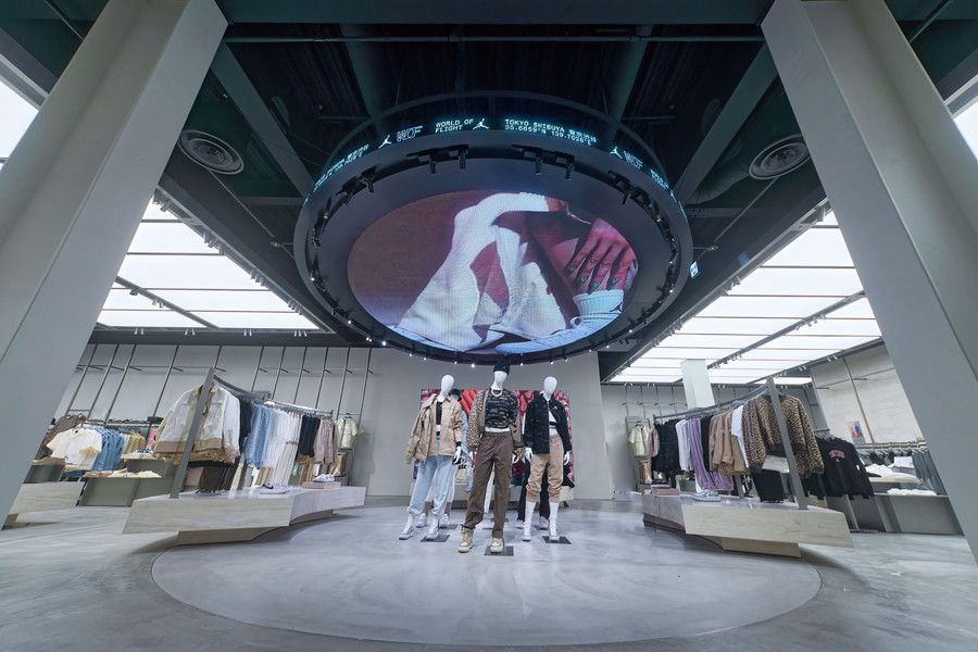 World of Flight Tokyo Shibuya ジョーダンストア 渋谷の店内ビジュアル