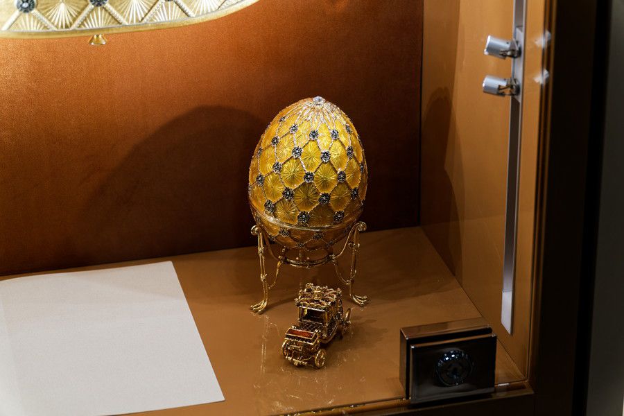 ギターのモチーフとなったロシアのインペリアル イースターエッグ