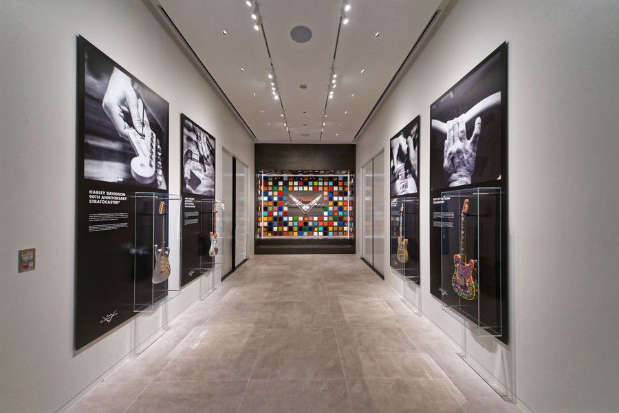 Fender Custom Shop(フェンダー カスタムショップ)のある3Fフロア